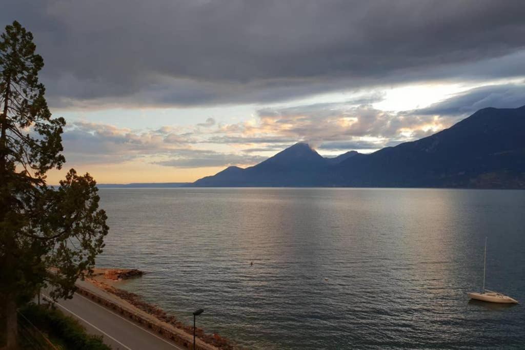 Villa Francesca-Grande Appartamento In Riva Al Lago เบรนโซเน ซูล การ์ดา ภายนอก รูปภาพ