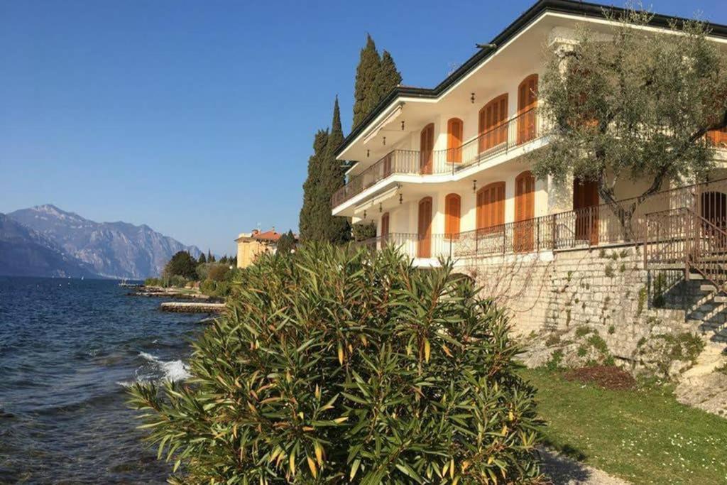 Villa Francesca-Grande Appartamento In Riva Al Lago เบรนโซเน ซูล การ์ดา ภายนอก รูปภาพ