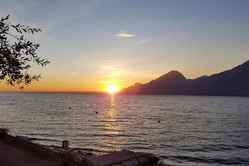 Villa Francesca-Grande Appartamento In Riva Al Lago เบรนโซเน ซูล การ์ดา ภายนอก รูปภาพ
